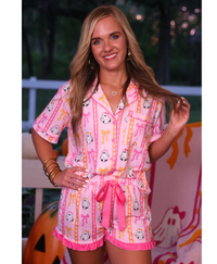 The Ghostie Ruffle Pajama Set
