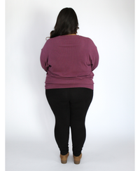 Cara Ribbed Pullover Top