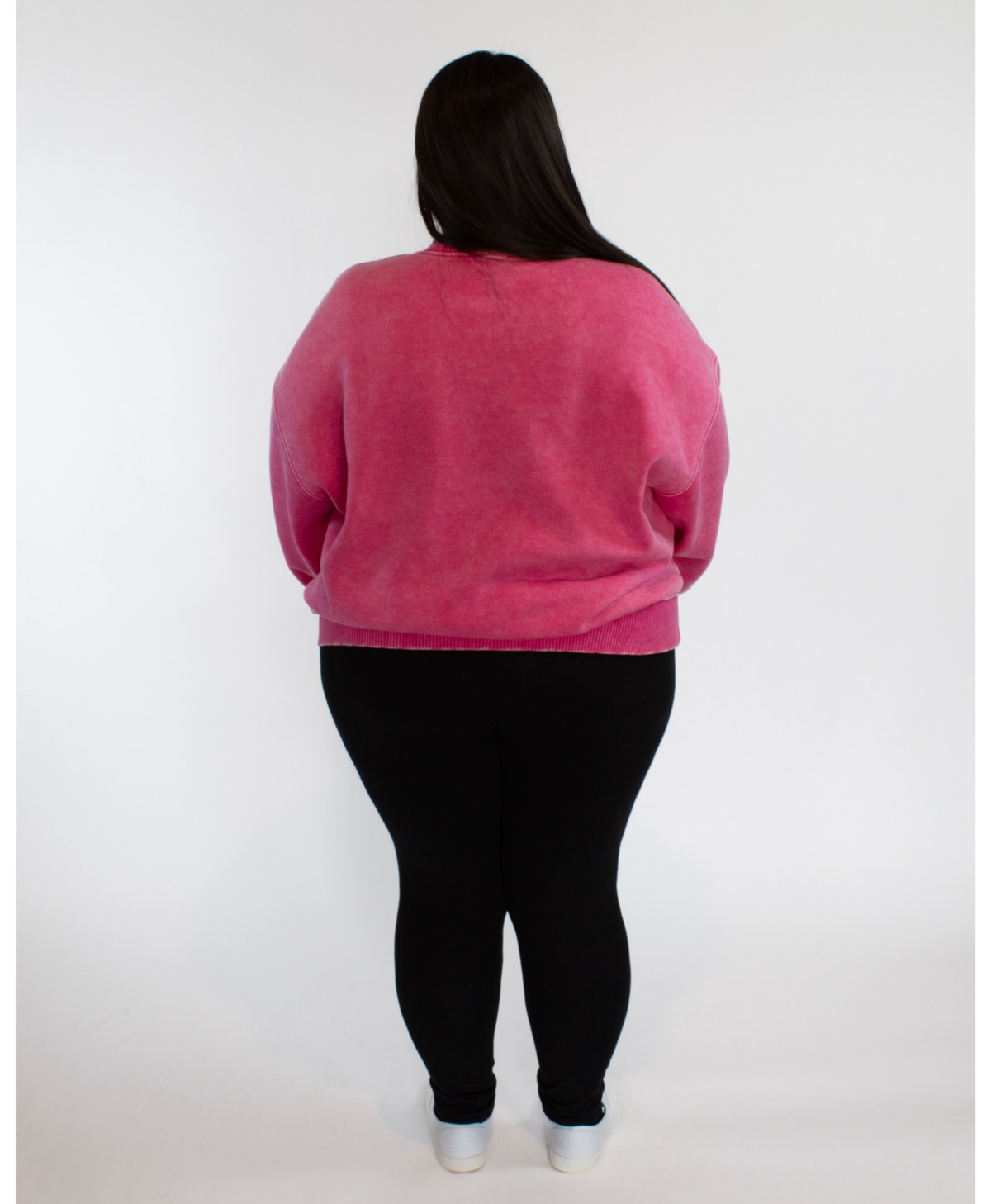 Callie Acid Wash Pullover