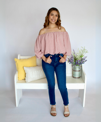 Georgia Plaid Top
