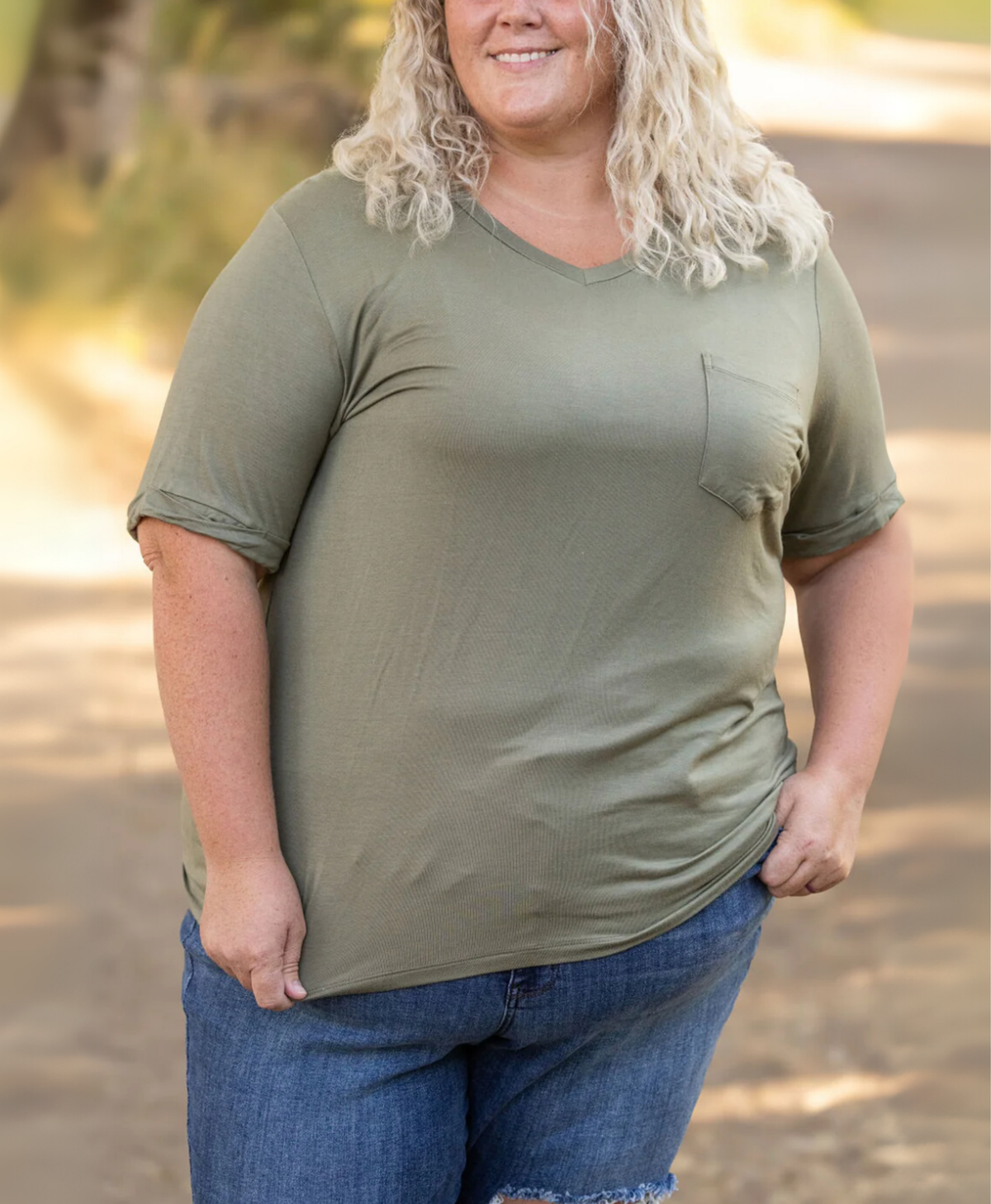 Sasha Pocket Tee
