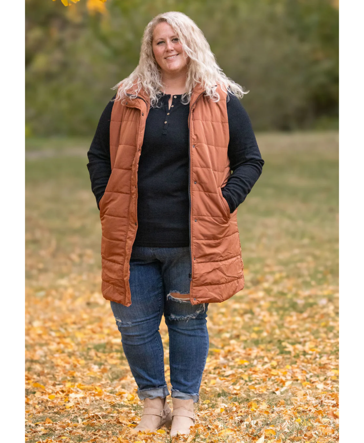 Harley Long Vest