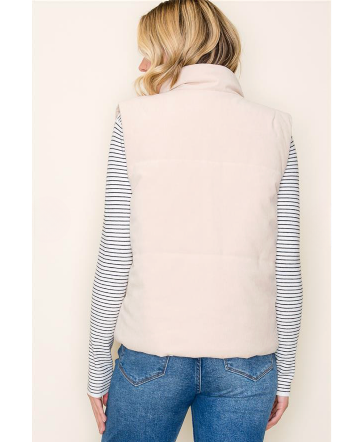 Millie Reversible Puffer Vest