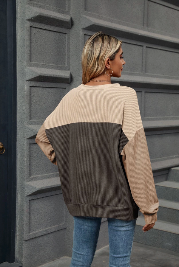 Sienna Color Block Shirt