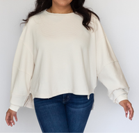 Whitney High-Low Pullover